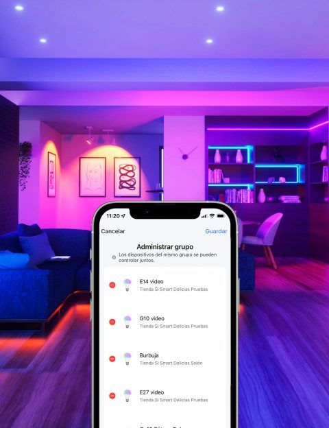 App Smart Life - Acceso por control remoto las funcionalidades de la App